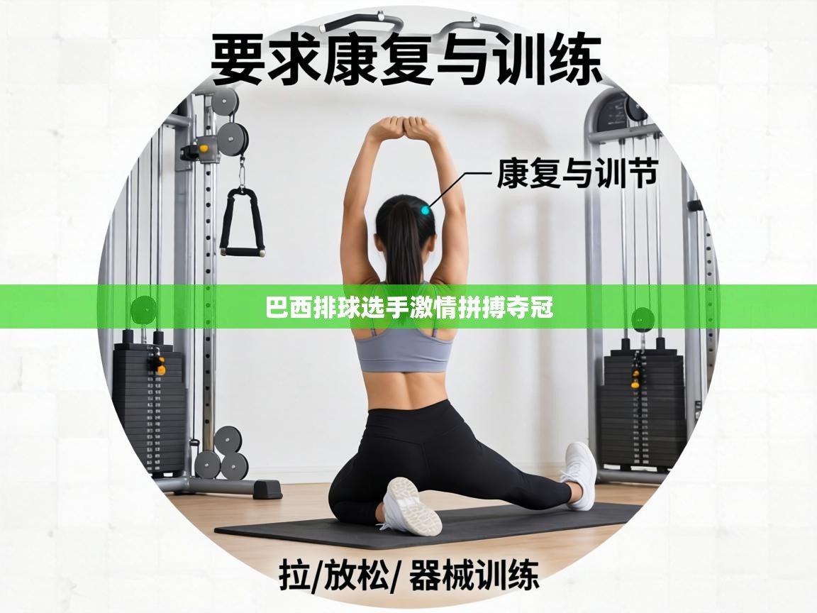 巴西排球选手激情拼搏夺冠  第2张